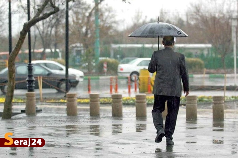 گردوخاک ۱۴ استان را در برمیگیرد/ بارشهای پراکنده باران در برخی مناطق تا شنبه