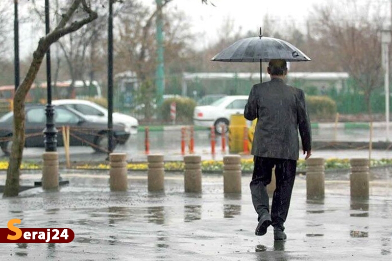 گردوخاک ۱۴ استان را در بر‌می‌گیرد/ بارش‌های پراکنده باران در برخی مناطق تا شنبه