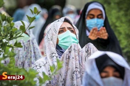 نمازگزاران عید فطر در فضای باز هم ماسک بزنند