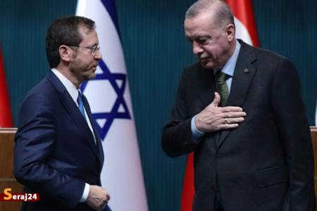 اردوغان سالروز اشغال فلسطین را به رئیس رژیم صهیونیستی تبریک گفت 