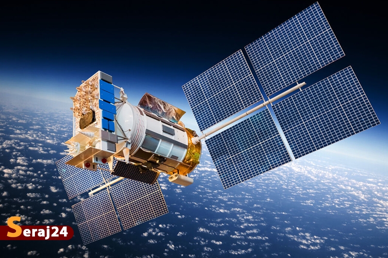 تماس لیزری ۲ ماهواره نظامی در فضا