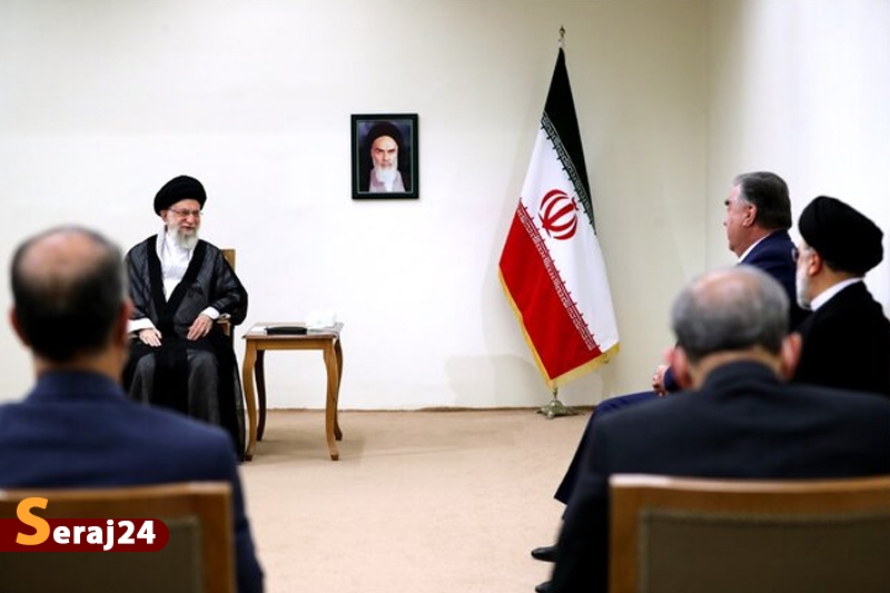 رئیس‌جمهور تاجیکستان با رهبر انقلاب اسلامی دیدار کردند