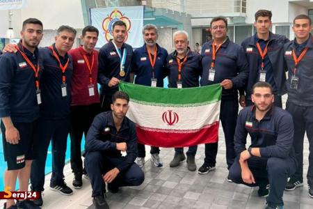 کسب مدال طلای نجات غریق در رقابت نظامیان جهان توسط تیم ارتش ایران