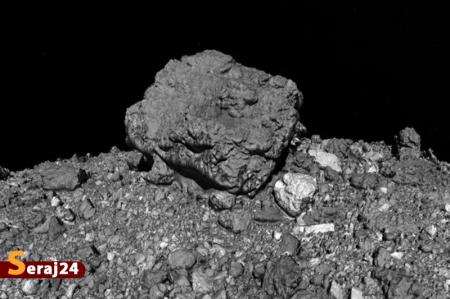 نگاهی به سطح سنگی سیارک بنو