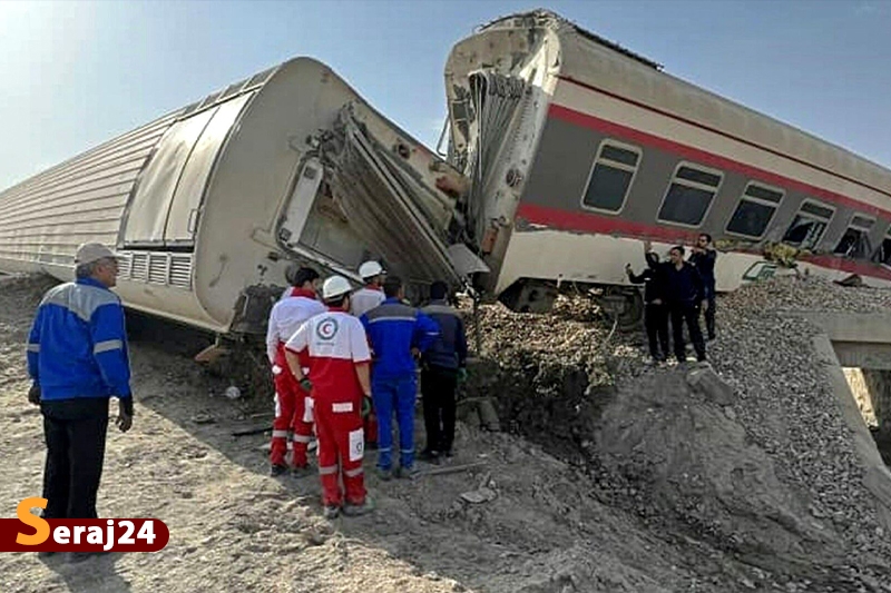 6 عامل تأثیرگذار در بروز سانحه قطار مشهد-یزد‌ اعلام شد