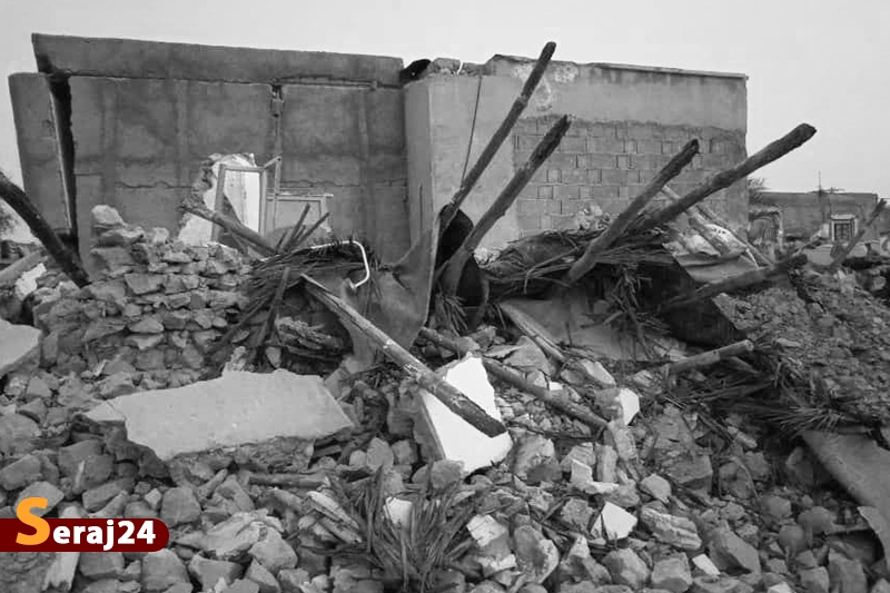 گزارش تصویری/ آخرین وضعیت خسارات 3 زمین لرزه استان هرمزگان