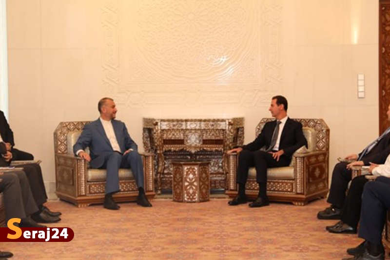 امیرعبداللهیان با بشار اسد دیدار کرد
