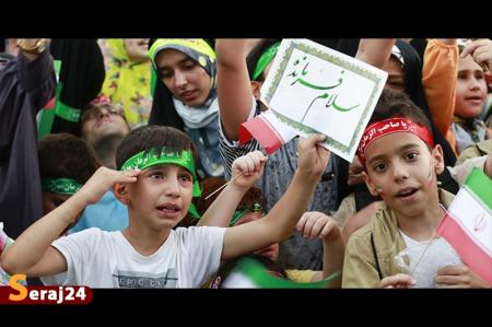 خروش مردم غرب تهران با اجتماع 276 «سلام فرمانده»