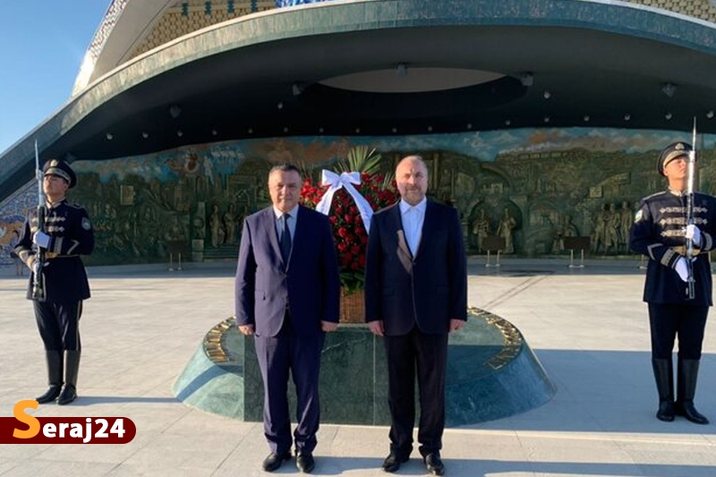 قالیباف از نماد استقلال ازبکستان بازدید کرد