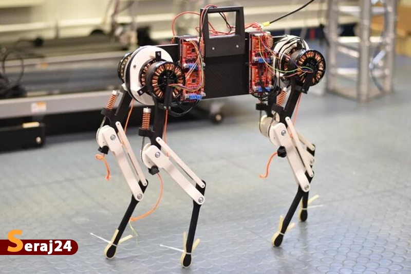 ربات مجهز به طناب نخاعی مجازی یک ساعته راه رفت!