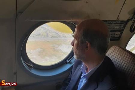 بازدید وزیر نیرو از دریاچه ارومیه/ احیای امیدها برای احیای دریاچه در سایه مدیریت جدید 