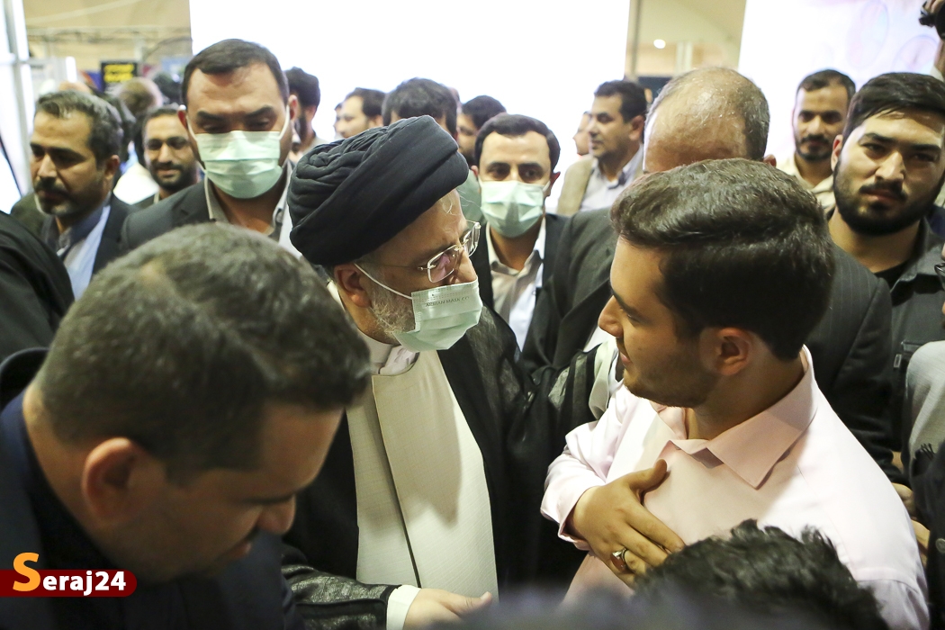 گزارش تصویری/ بازدید سرزده آیت الله رئیسی از نمایشگاه هم افزایی مدیریت ایران 