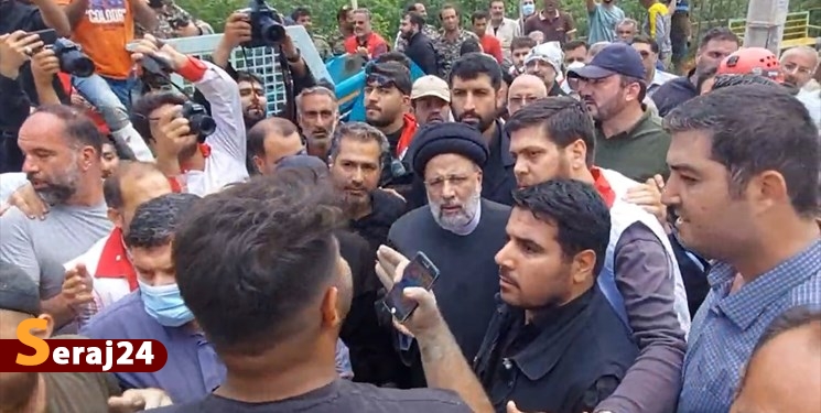 حضور رئیس جمهور در مناطق سیلزده فیروزکوه/ رئیسی: باتمام قوا امدادرسانی میشود + عکس و فیلم