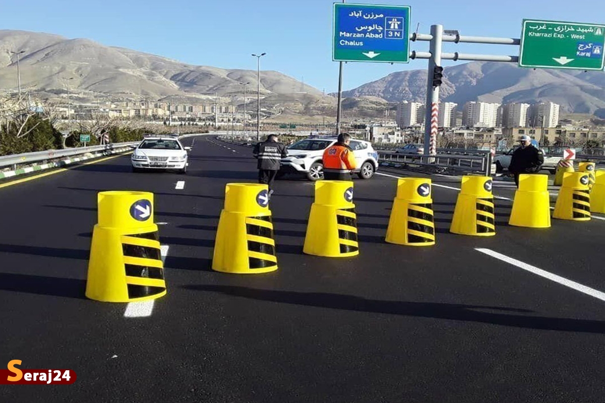 محور کندوان ۲ روز مسدود می شود