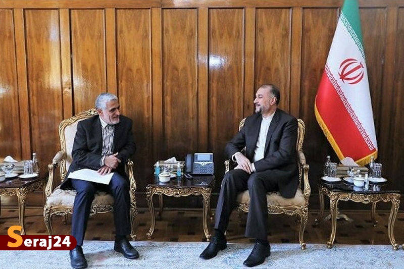 دیدار سفیر جدید ایران در سازمان ملل با امیرعبداللهیان