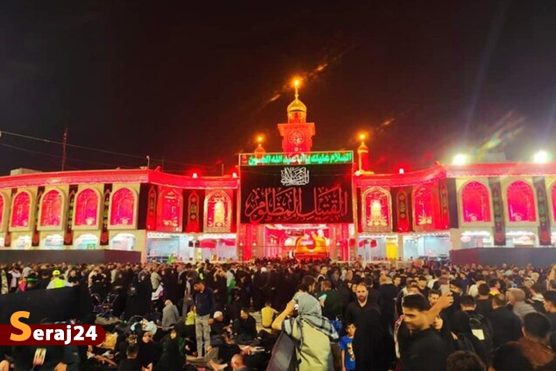 حضور بیش از ۱/۵ میلیون‌ زائر خارجی در سامراء پس از پایان زیارت اربعین