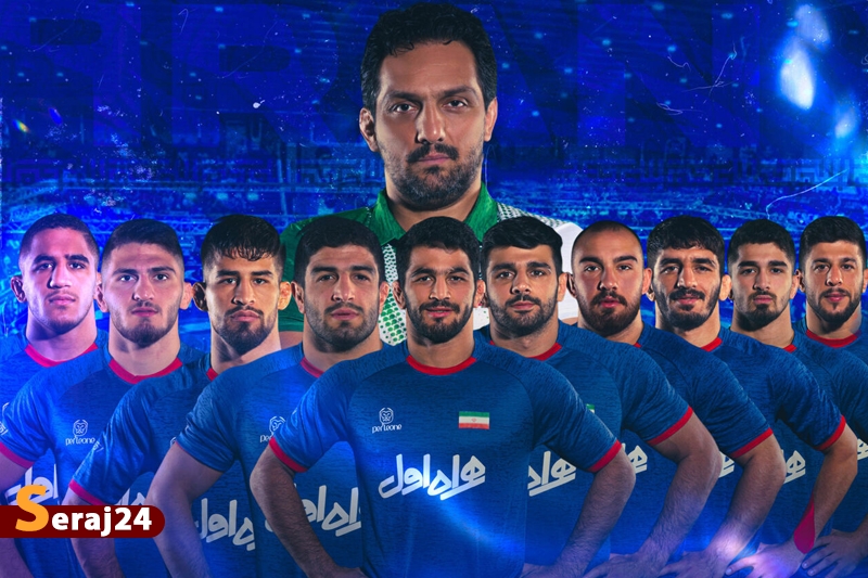 تیم ملی کشتی آزاد نایب قهرمان جهان شد