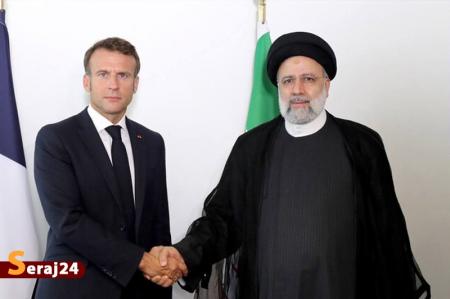 روسای جمهور ایران و فرانسه دیدار و گفتگو کردند 