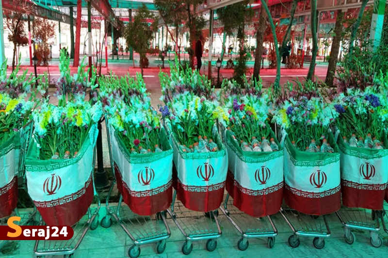مزار شهدا در سراسر استان تهران گلباران شد