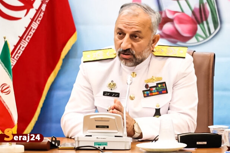 نیروی دریایی ارتش هر تهدیدی را رصد می کند