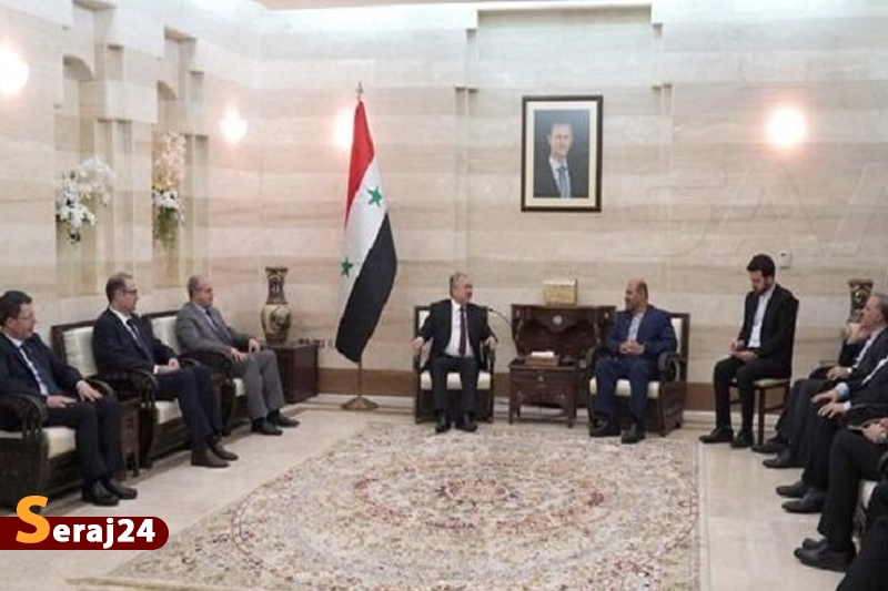 رایزنی نخست وزیر سوریه با مقام ایرانی