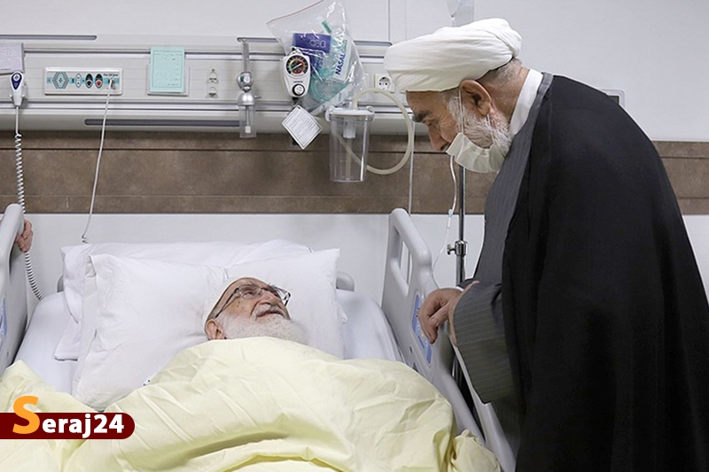 رئیس دفتر مقام معظم رهبری از آیتالله نوری همدانی عیادت کرد