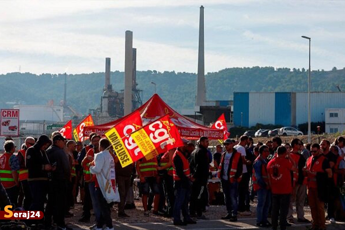 دولت فرانسه: اعتصاب‌ها متوقف نشود، به زور متوسل می‌شویم 