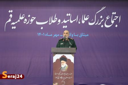 سردار سلامی: با هر حرکت‌ علیه ملت ایران ‌چند برابر ضربه می‌بینید‌