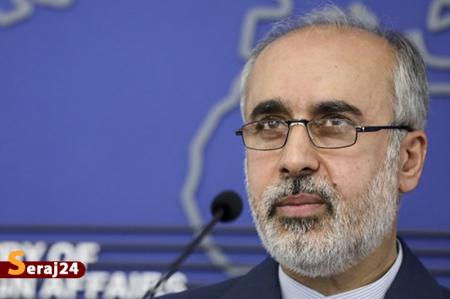 کنعانی: پیام روشن ایران تعهد در مقابل تعهد است