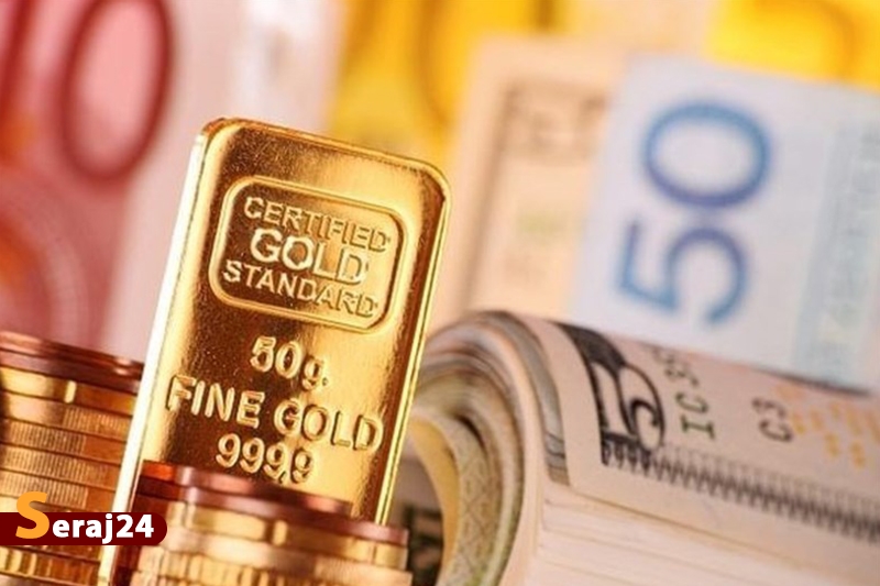 تازه ترین قیمت طلا، قیمت دلار، قیمت سکه و قیمت ارز