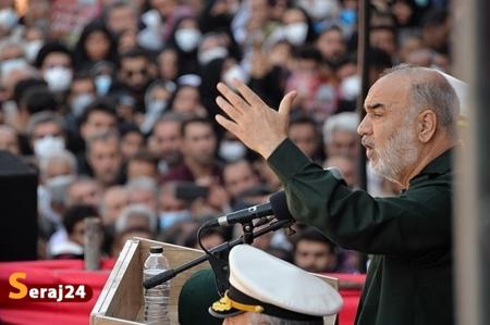 هشدار شدیداللحن سرلشکر سلامی به آمریکا و عربستان
