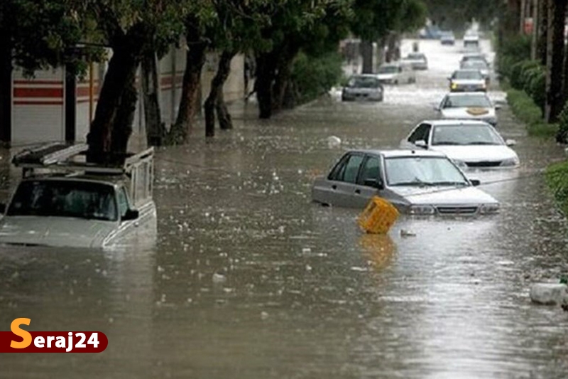 هشدار بارش‌های سیل‌آسا در ۱۰ استان