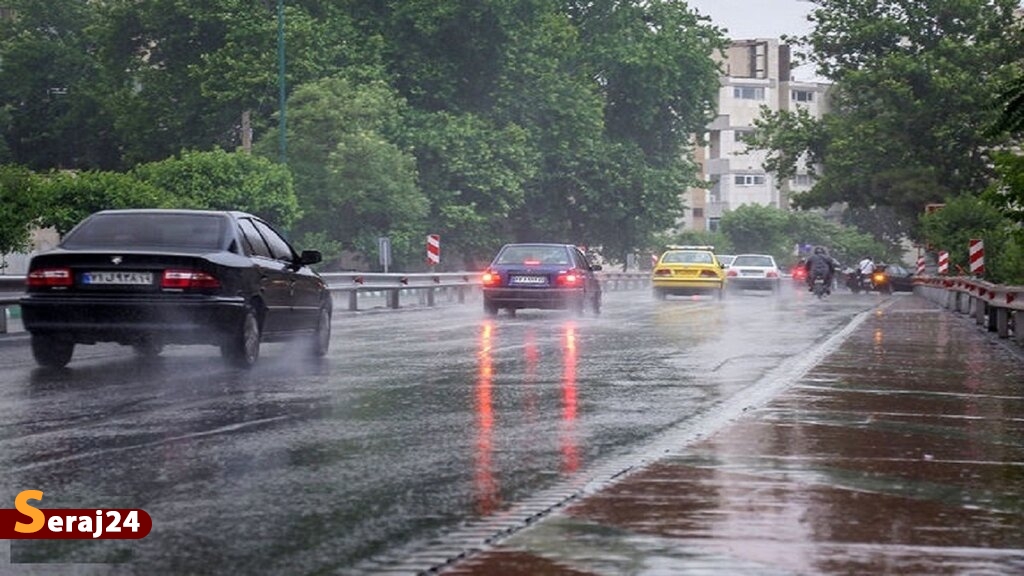 موج جدید بارش باران در سراسر کشور
