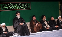  مراسم شب شهادت حضرت فاطمه زهرا (س) در حسینیه امام خمینی (ره) برگزار شد