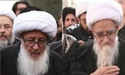 پیاده‌روی آیات عظام  به سمت حرم حضرت فاطمه معصومه(س)