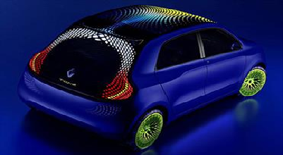 ترکیب فناوری و هنر در طرح جدید یک اتومبیل