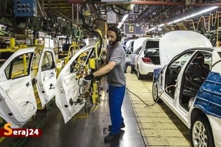 رشد ۱۴.۸ درصدی تولید خودرو تا پایان آبان‌ماه