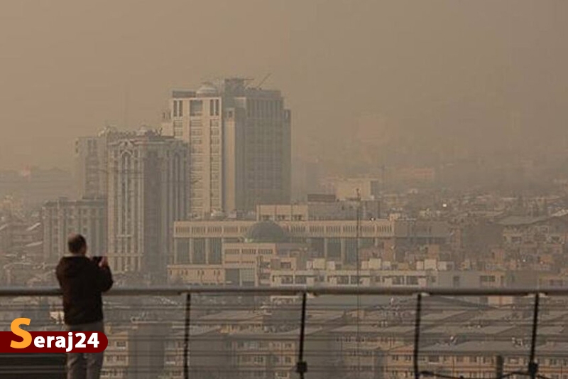 هوای ۴ کلانشهر کشور آلوده است