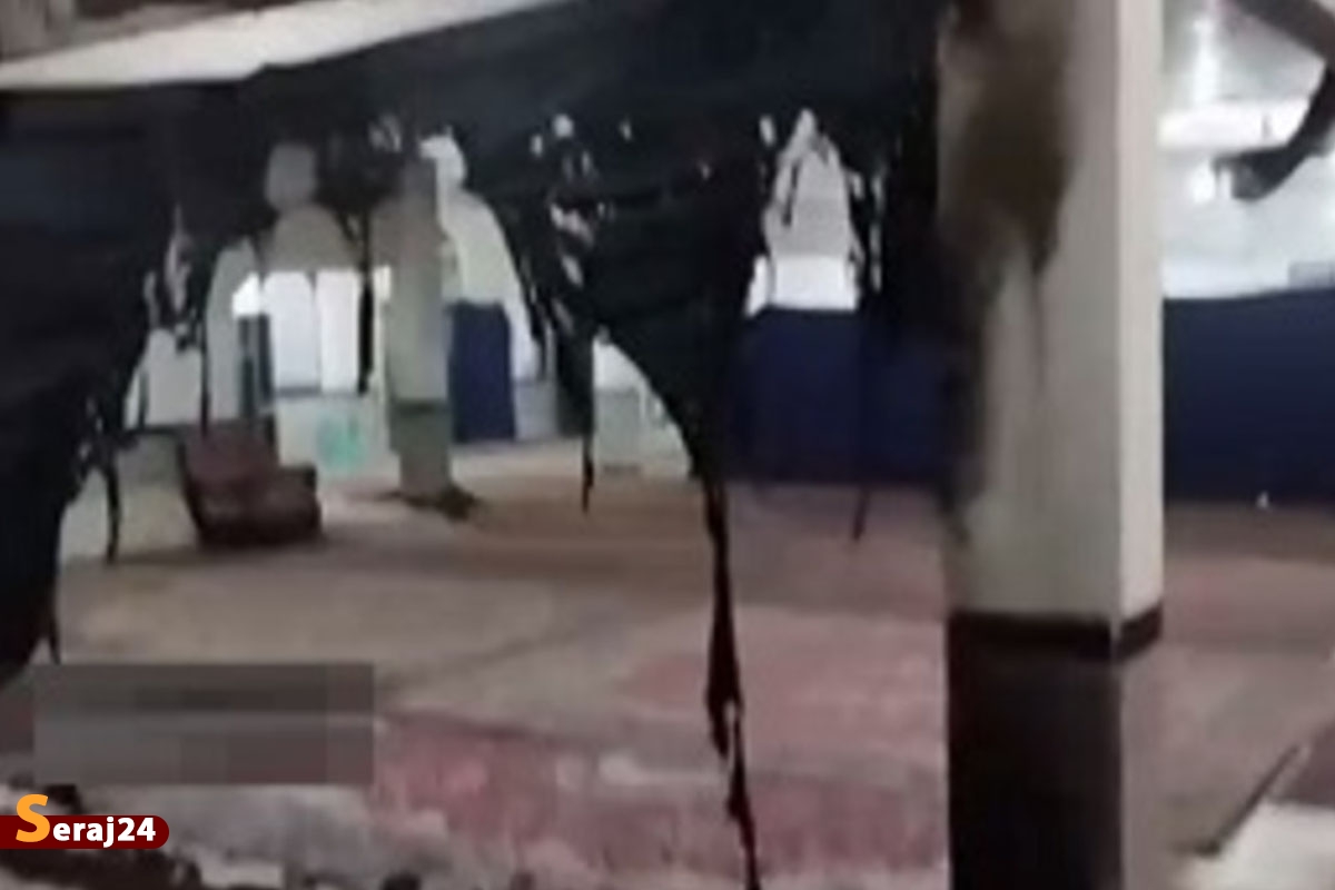 حمله کوردلان به مسجد امام هادی(ع) خرم‌آباد