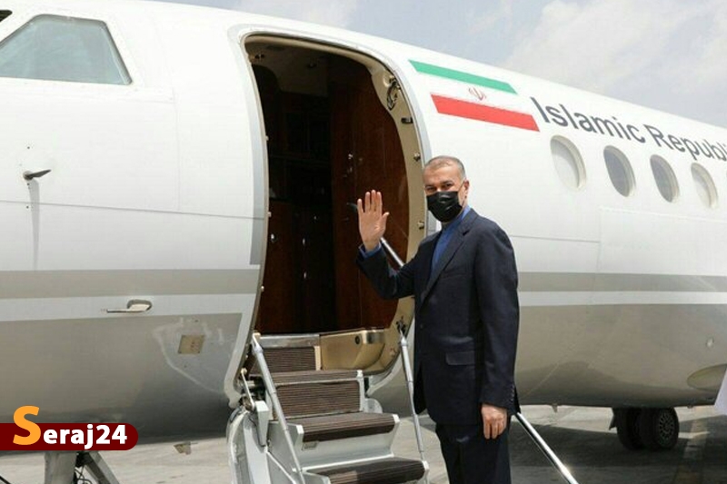 امیرعبداللهیان تهران را به مقصد امان‌ ترک کرد