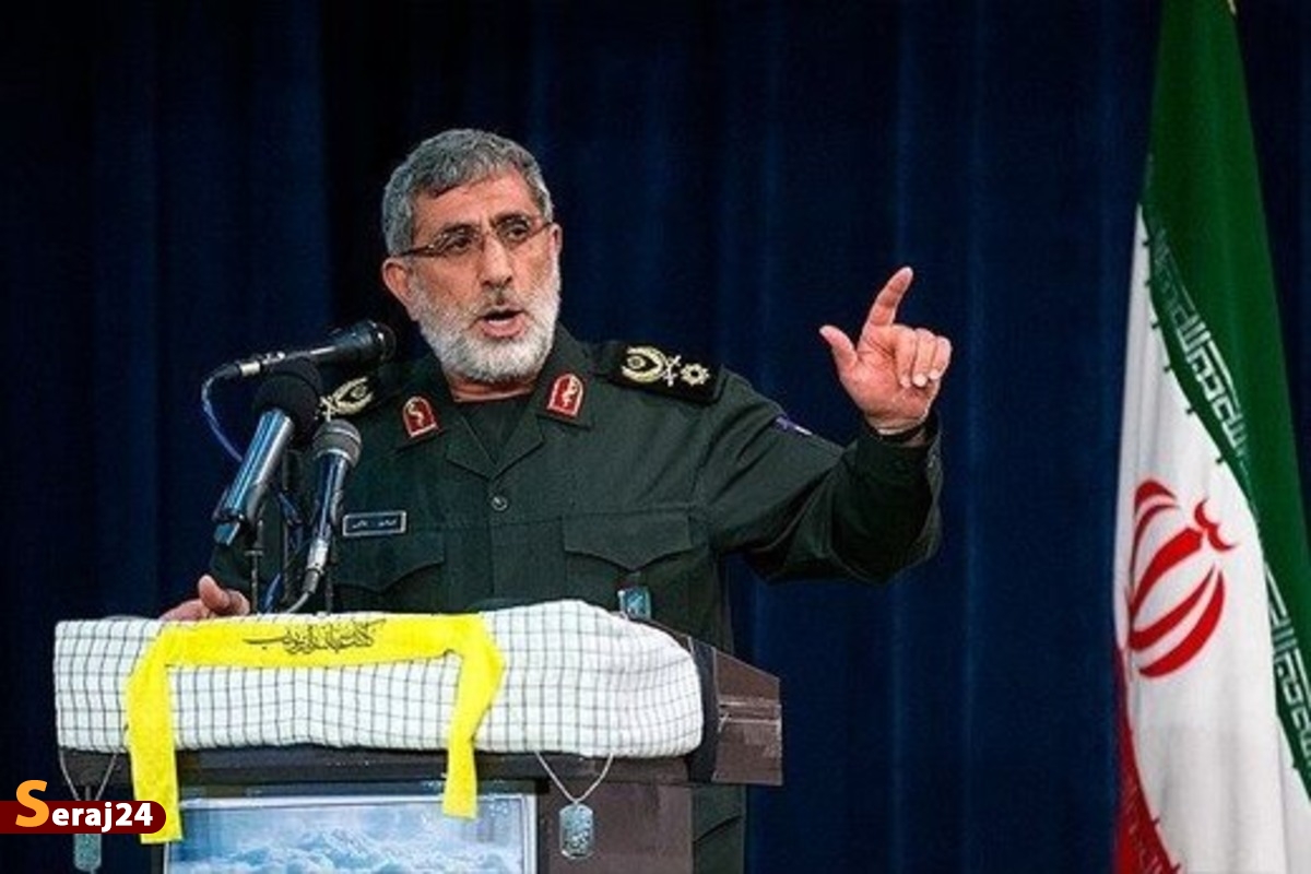 سردار قاآنی: آمریکاییها و اروپاییها مرد میدان جنگ نیستند