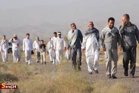 ۱۲۰۰ زائر پیاده عراقی در راه مشهد  