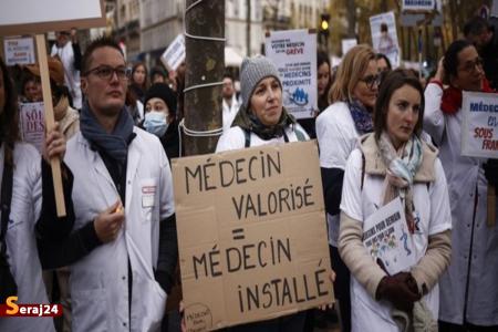 بحران کرونایی اروپا | اعتصاب پزشکان فرانسه تمدید شد