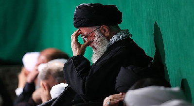  آخرین شب مراسم عزاداری ایام فاطمیه در حسینیه امام خمینی برگزار شد