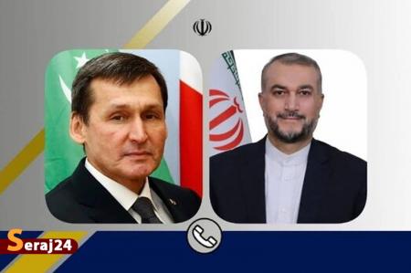 امیرعبداللهیان با وزیر امور خارجه ترکمنستان گفتگو کرد