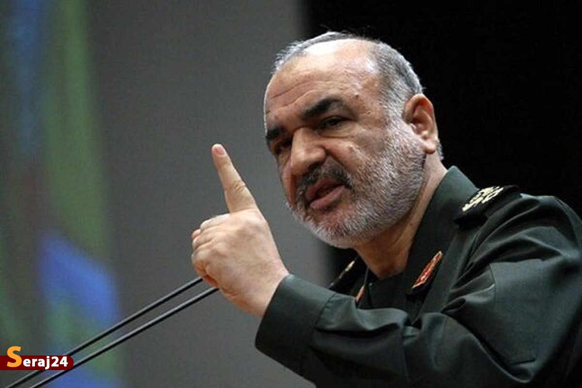 فرمانده کل سپاه: با سپاه نمی‌توانید هماوردی کنید
