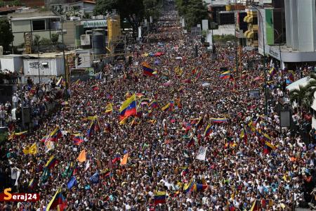 ونزوئلایی‌ها پایان تحریم‌های آمریکا را خواستار شدند