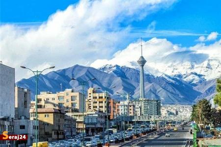 هوای تهران تمیز شد! + تصاویر