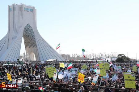 حضور بیش از 20 میلیون ایرانی در راهپیمایی 22 بهمن 