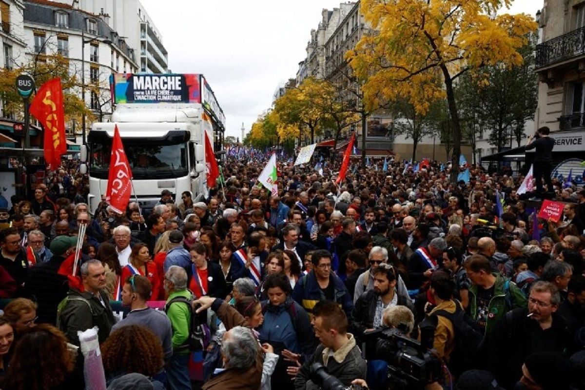 اعتراضات گسترده | خیزش فرانسوی ها علیه دولت ماکرون